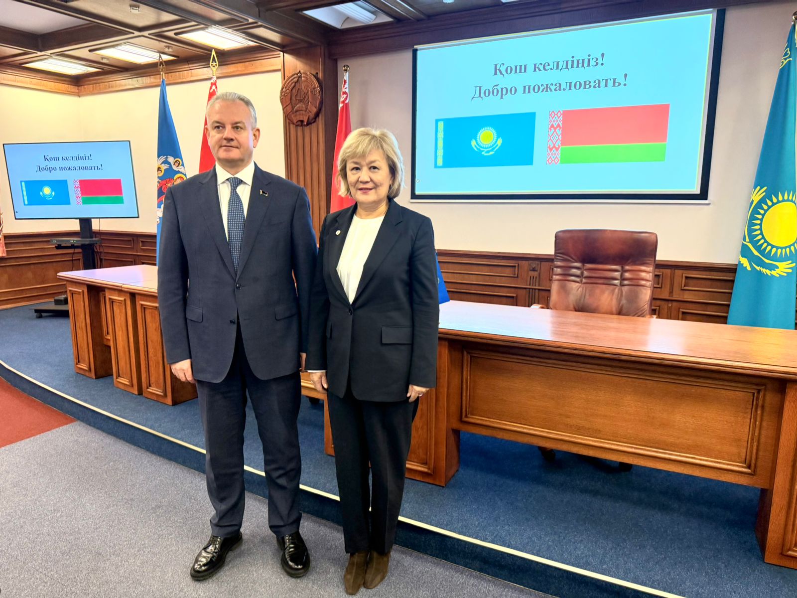 KMU joined the Scientific and Educational Consortium between higher education institutions and research and development centers of the Republic of Kazakhstan and the Republic of Belarus